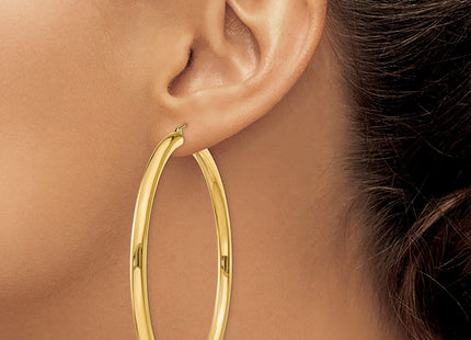 14k Yellow Gold Earrings Style T955 - Classique Jewelry Inc.