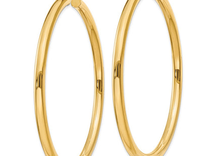 14k Yellow Gold Earrings Style T955L - Classique Jewelry Inc.