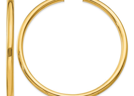 14k Yellow Gold Earrings Style T955L - Classique Jewelry Inc.