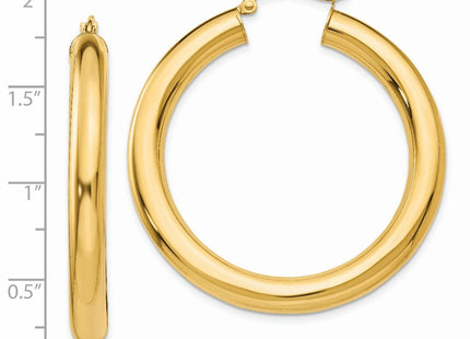 14k Yellow Gold Earrings Style T956 - Classique Jewelry Inc.