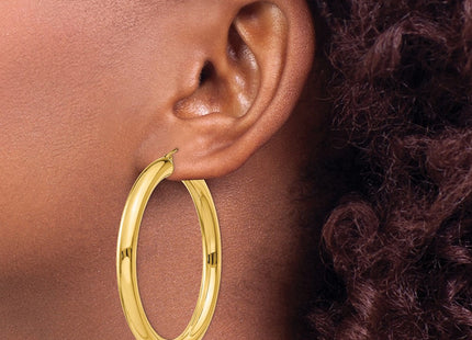 14k Yellow Gold Earrings Style T957 - Classique Jewelry Inc.