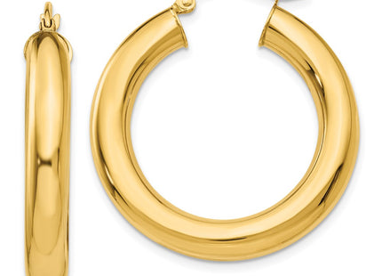 14k Yellow Gold Earrings Style T958L - Classique Jewelry Inc.