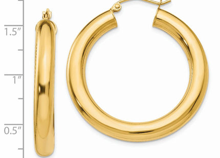 14k Yellow Gold Earrings Style T959 - Classique Jewelry Inc.