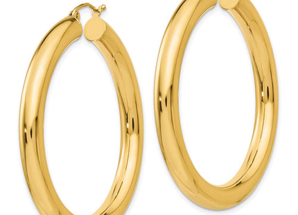14k Yellow Gold Earrings Style T960 - Classique Jewelry Inc.