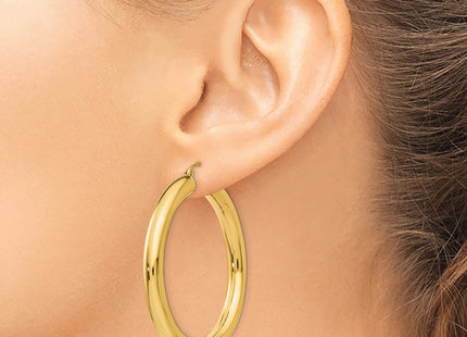 14k Yellow Gold Earrings Style T960 - Classique Jewelry Inc.
