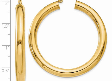 14k Yellow Gold Earrings Style T960 - Classique Jewelry Inc.