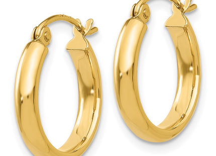 14k Yellow Gold Earrings Style TA231 - Classique Jewelry Inc.