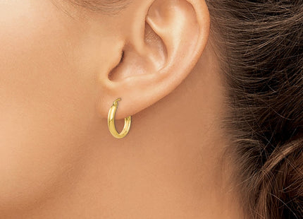 14k Yellow Gold Earrings Style TA231 - Classique Jewelry Inc.