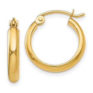 14k Yellow Gold Earrings Style TA231 - Classique Jewelry Inc.