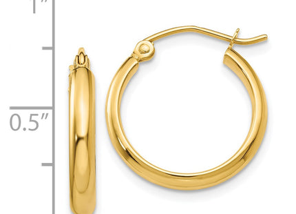 14k Yellow Gold Earrings Style TA232 - Classique Jewelry Inc.