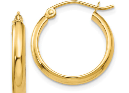 14k Yellow Gold Earrings Style TA232 - Classique Jewelry Inc.