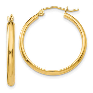 14k Polished Hoop Earring (Style TA233)