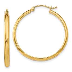 14k Polished Hoop Earring (Style TA234)