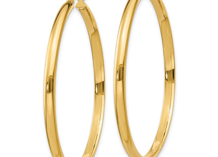 14k Yellow Gold Earrings Style TA236 - Classique Jewelry Inc.