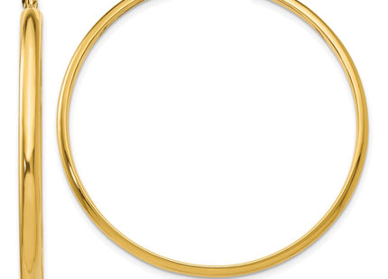 14k Yellow Gold Earrings Style TA236 - Classique Jewelry Inc.