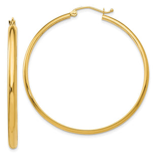 14k Polished Hoop Earring (Style TA236)