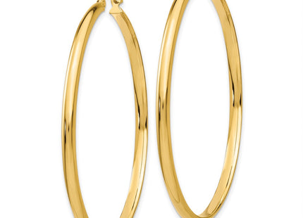 14k Yellow Gold Earrings Style TA237 - Classique Jewelry Inc.