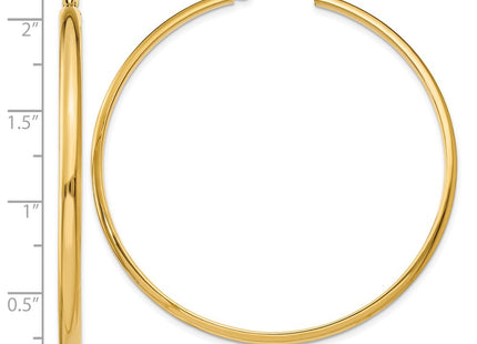 14k Yellow Gold Earrings Style TA237 - Classique Jewelry Inc.