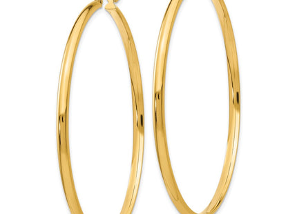 14k Yellow Gold Earrings Style TA238 - Classique Jewelry Inc.