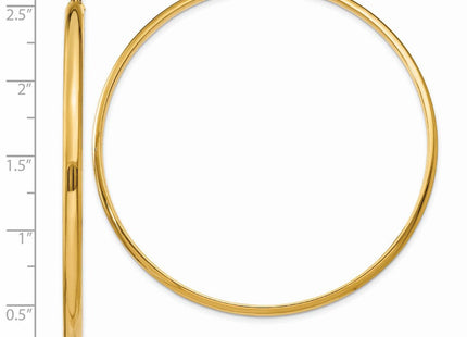 14k Polished Hoop Earring (Style TA238)