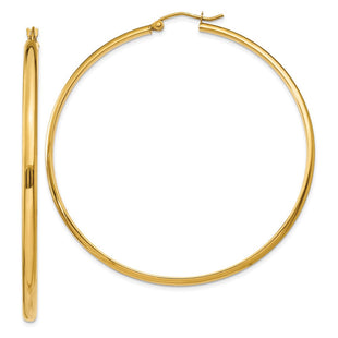 14k Polished Hoop Earring (Style TA238)
