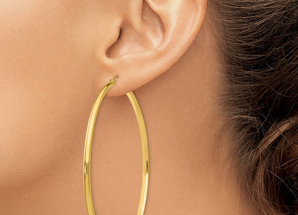 14k Polished Hoop Earring (Style TA239)
