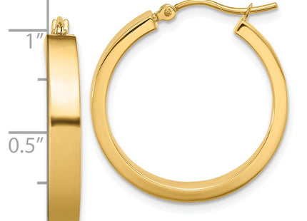 14k Yellow Gold Earrings Style TA240 - Classique Jewelry Inc.