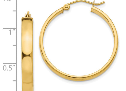 14k Yellow Gold Earrings Style TA241 - Classique Jewelry Inc.