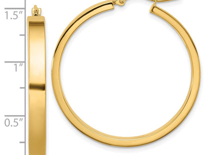 14k Polished Hoop Earring (Style TA242)