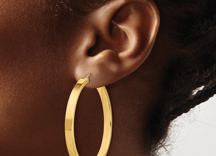 14k Yellow Gold Earrings Style TA243 - Classique Jewelry Inc.