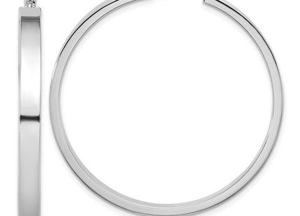 14k White Gold Earrings Style TA243W - Classique Jewelry Inc.