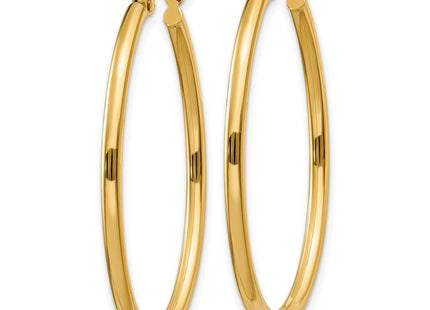 14k Yellow Gold Earrings Style TA258 - Classique Jewelry Inc.