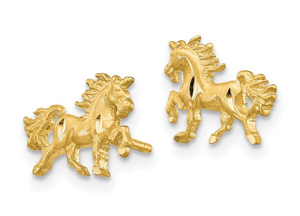 14k Yellow Gold Earrings Style TC1004 - Classique Jewelry Inc.