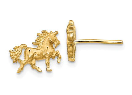 14k Yellow Gold Earrings Style TC1004 - Classique Jewelry Inc.