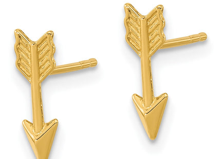 14k Yellow Gold Earrings Style TC1006 - Classique Jewelry Inc.