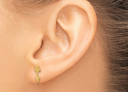 14k Yellow Gold Earrings Style TC1006 - Classique Jewelry Inc.