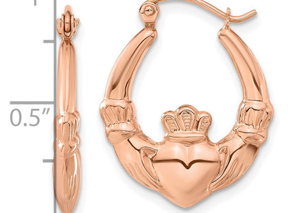 14k Rose Gold Earrings Style TC1009 - Classique Jewelry Inc.