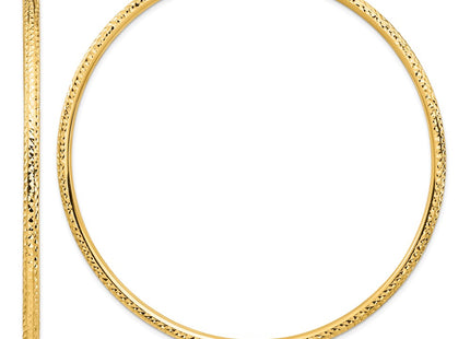 14K gold hoop earrings