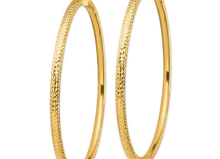 14k Yellow Gold Earrings Style TC1021 - Classique Jewelry Inc.