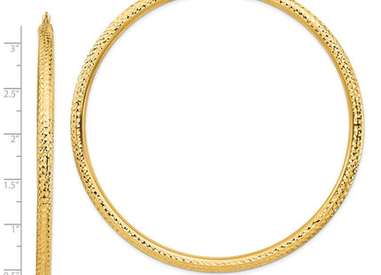 14k Yellow Gold Earrings Style TC1021 - Classique Jewelry Inc.