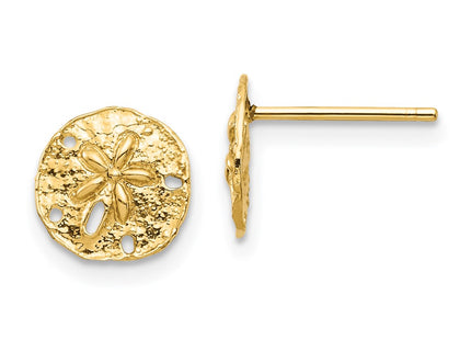 14k Yellow Gold Earrings Style TC1022 - Classique Jewelry Inc.