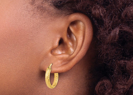 14k Yellow Gold Earrings Style TC1023 - Classique Jewelry Inc.