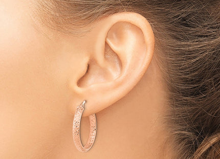 14k Rose Gold Earrings Style TC1024R - Classique Jewelry Inc.