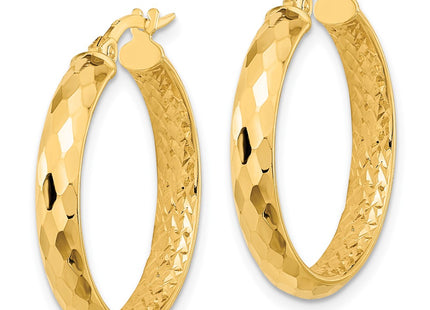 14k Yellow Gold Earrings Style TC1025 - Classique Jewelry Inc.