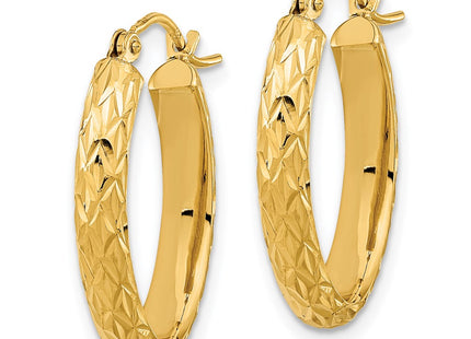 14k Yellow Gold Earrings Style TC1030 - Classique Jewelry Inc.