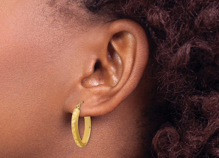 14k Yellow Gold Earrings Style TC1031 - Classique Jewelry Inc.