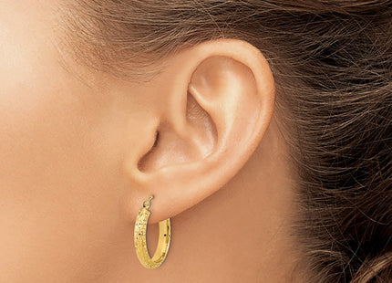 14k Yellow Gold Earrings Style TC1033 - Classique Jewelry Inc.