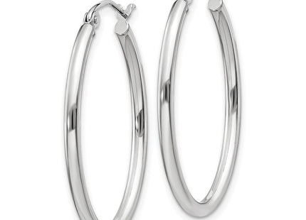 14k White Gold Earrings Style TC119 - Classique Jewelry Inc.