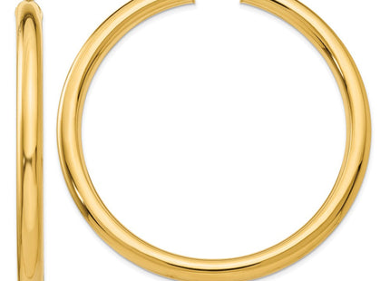 14K gold hoop earrings