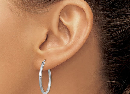 14k White Gold Earrings Style TC197 - Classique Jewelry Inc.